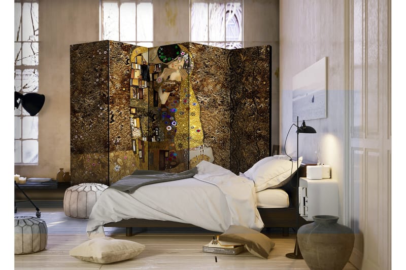 Rumsavdelare Golden Kiss 225x172 - Artgeist sp. z o. o. - Inredning & dekor - Dekor & inredningsdetaljer - Rumsavdelare