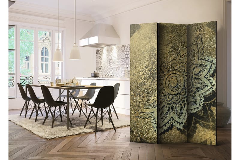 Rumsavdelare Golden Treasure 135x172 - Artgeist sp. z o. o. - Inredning & dekor - Dekor & inredningsdetaljer - Rumsavdelare