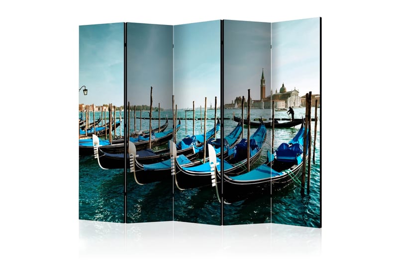Rumsavdelare Gondolas on the Grand Canal 225x172 cm, Artgeist sp. z o. o.