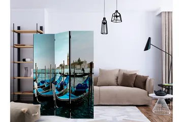 Rumsavdelare Gondolas on the Grand Canal, Venice 135x172 cm - Artgeist sp. z o. o. - Inredning & dekor - Dekor & inredningsdetaljer - Rumsavdelare