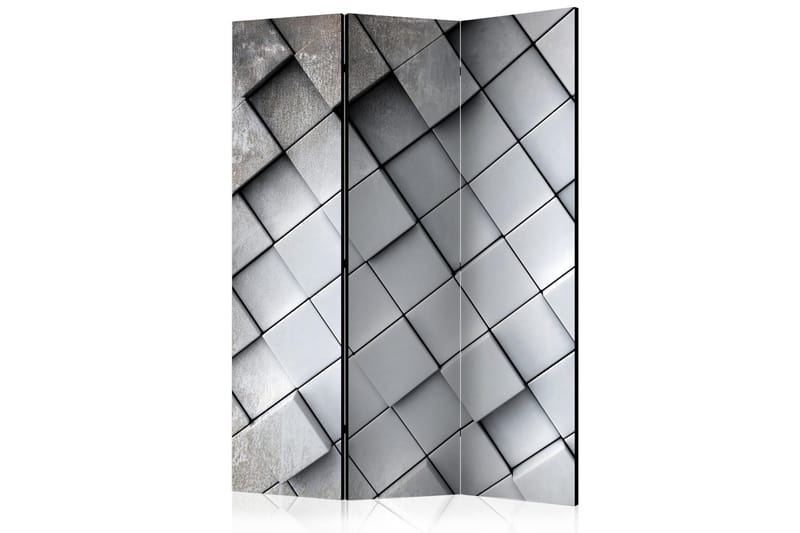 Rumsavdelare - Gray background 3D 135x172, Artgeist sp. z o. o.