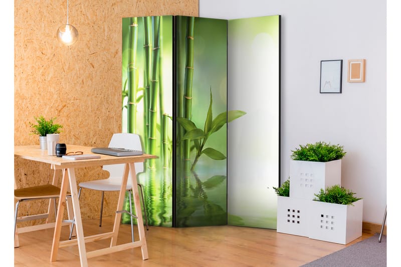 RUMSAVDELARE Green Bamboo 135x172 - Artgeist sp. z o. o. - Inredning & dekor - Dekor & inredningsdetaljer - Rumsavdelare