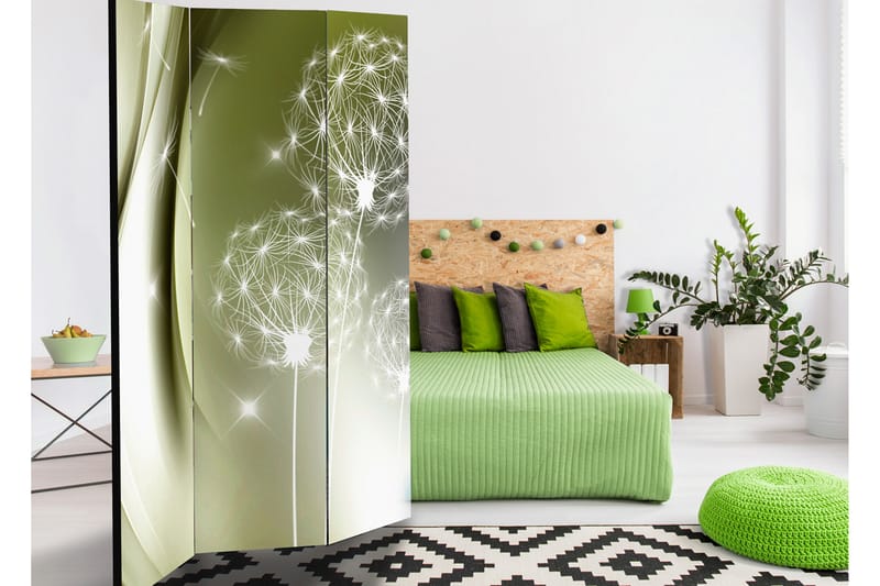 RUMSAVDELARE Green Gentleness 135x172 - Artgeist sp. z o. o. - Inredning & dekor - Dekor & inredningsdetaljer - Rumsavdelare