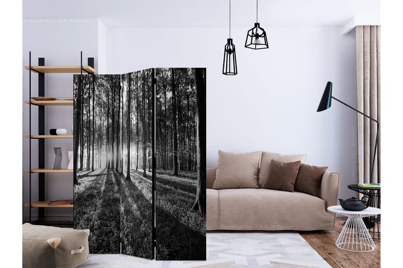 Rumsavdelare - Grey Wilderness 135x172 - Artgeist sp. z o. o. - Inredning & dekor - Dekor & inredningsdetaljer - Rumsavdelare