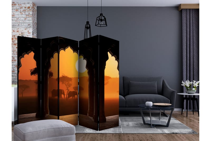 Rumsavdelare - Hear Africa II 225x172 - Artgeist sp. z o. o. - Inredning & dekor - Dekor & inredningsdetaljer - Rumsavdelare