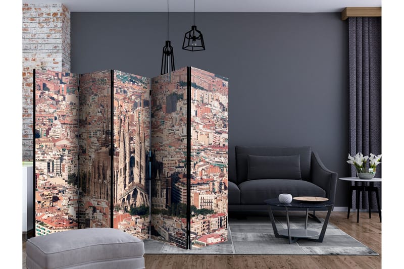 Rumsavdelare Heart of Barcelona II 225x172 cm - Artgeist sp. z o. o. - Inredning & dekor - Dekor & inredningsdetaljer - Rumsavdelare