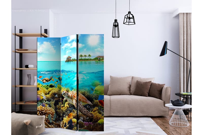 Rumsavdelare - Heavenly Maldive 135x172 - Artgeist sp. z o. o. - Inredning & dekor - Dekor & inredningsdetaljer - Rumsavdelare