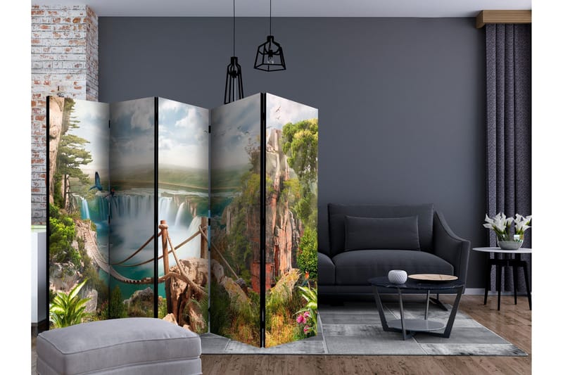 Rumsavdelare - Hidden Paradise II 225x172 - Artgeist sp. z o. o. - Inredning & dekor - Dekor & inredningsdetaljer - Rumsavdelare