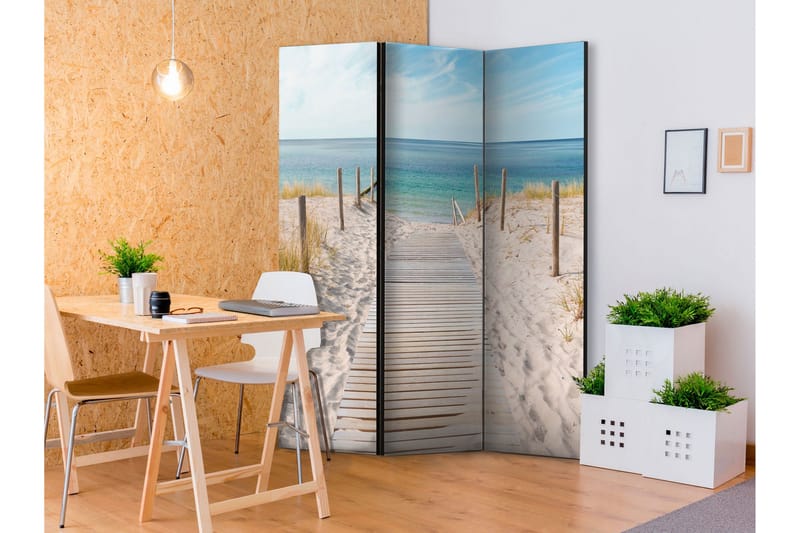 Rumsavdelare Holiday At The Seaside 135x172 - Artgeist sp. z o. o. - Inredning & dekor - Dekor & inredningsdetaljer - Rumsavdelare