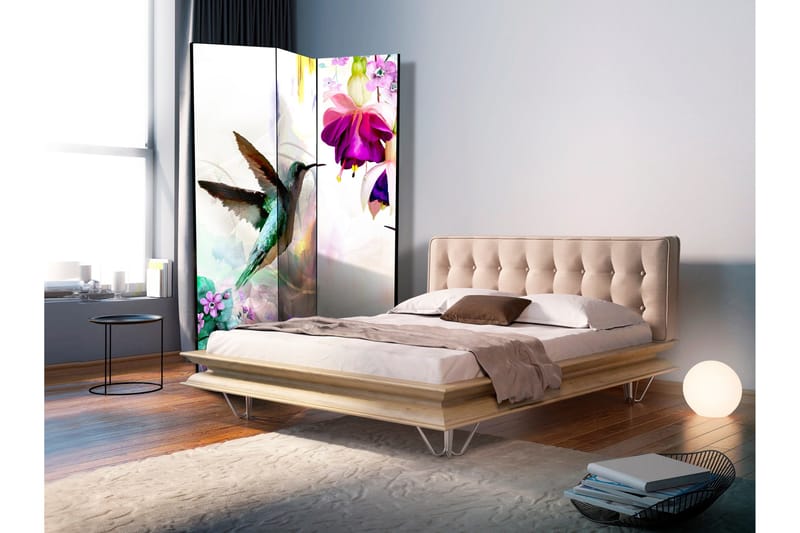 Rumsavdelare Hummingbirds And Flowers 135x172 - Artgeist sp. z o. o. - Inredning & dekor - Dekor & inredningsdetaljer - Rumsavdelare