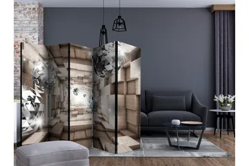 Rumsavdelare - In A Wooden Tunnel II 225x172 - Artgeist sp. z o. o. - Inredning & dekor - Dekor & inredningsdetaljer - Rumsavdelare