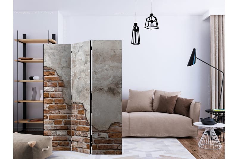 Rumsavdelare - Industrial Duet 135x172 - Artgeist sp. z o. o. - Inredning & dekor - Dekor & inredningsdetaljer - Rumsavdelare