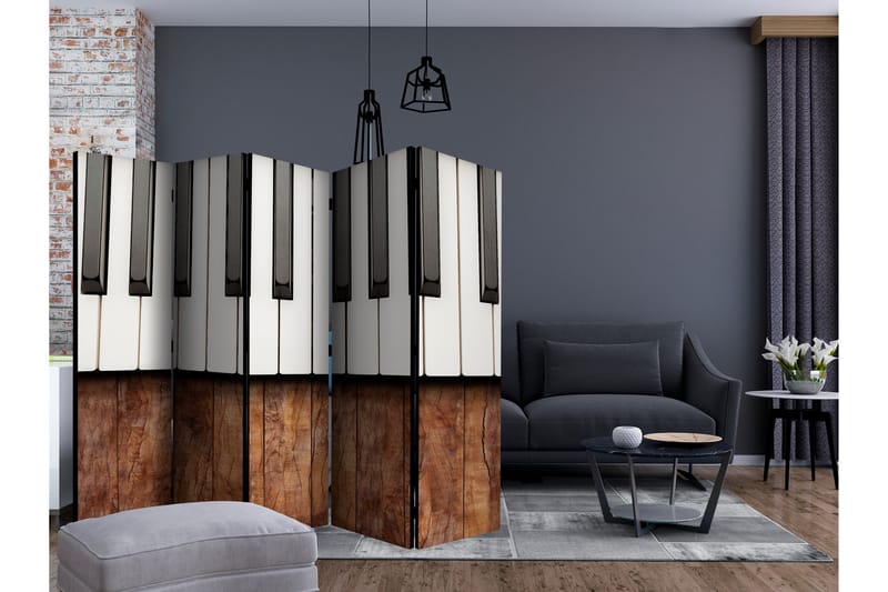 RUMSAVDELARE Inspired by Chopin - Mahogany II 225x172 cm - Artgeist sp. z o. o. - Inredning & dekor - Dekor & inredningsdetaljer - Rumsavdelare