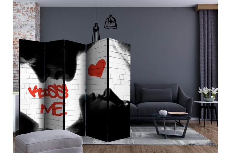 Rumsavdelare - Kiss me II 225x172 - Artgeist sp. z o. o. - Inredning & dekor - Dekor & inredningsdetaljer - Rumsavdelare