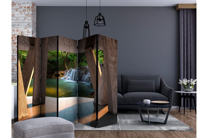 Rumsavdelare - Landscape of Modernity II 225x172 - Artgeist sp. z o. o. - Inredning & dekor - Dekor & inredningsdetaljer - Rumsavdelare