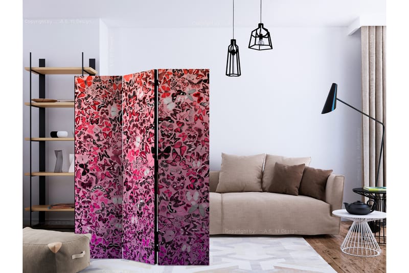RUMSAVDELARE Language of Butterflies 135x172 cm - Artgeist sp. z o. o. - Inredning & dekor - Dekor & inredningsdetaljer - Rumsavdelare