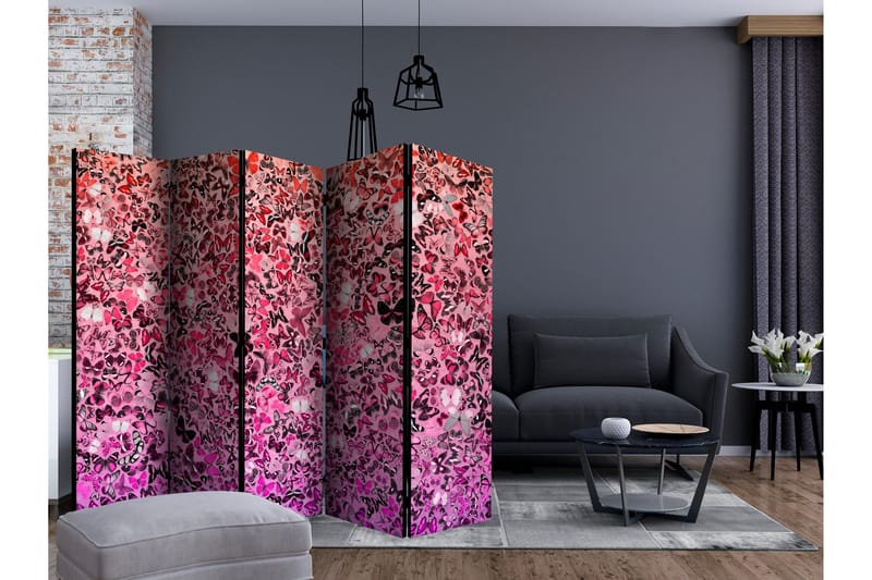 Rumsavdelare Language of Butterflies II 225x172 cm - Artgeist sp. z o. o. - Inredning & dekor - Dekor & inredningsdetaljer - Rumsavdelare