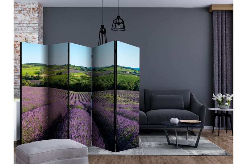 Rumsavdelare Lavender Fields II 225x172 cm - Artgeist sp. z o. o. - Inredning & dekor - Dekor & inredningsdetaljer - Rumsavdelare