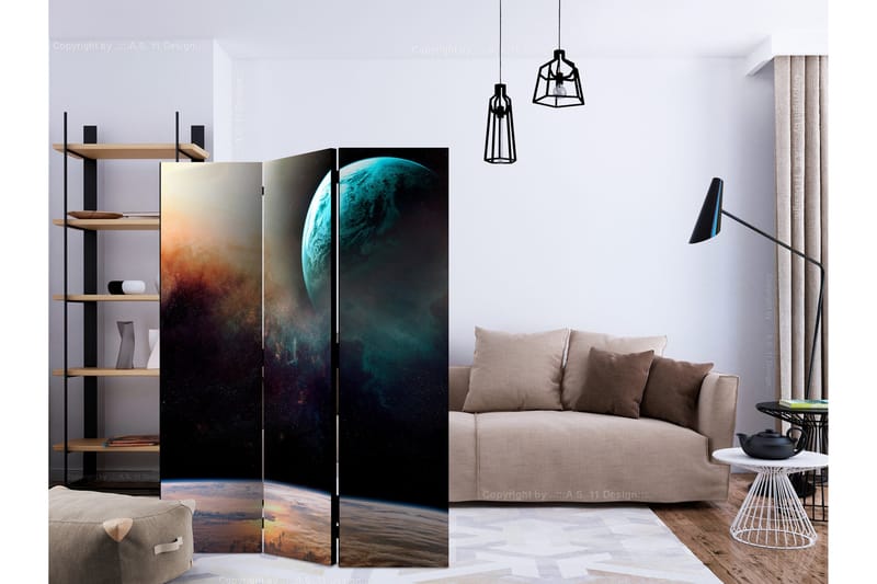 Rumsavdelare Like Being on Another Planet 135x172 cm - Artgeist sp. z o. o. - Inredning & dekor - Dekor & inredningsdetaljer - Rumsavdelare