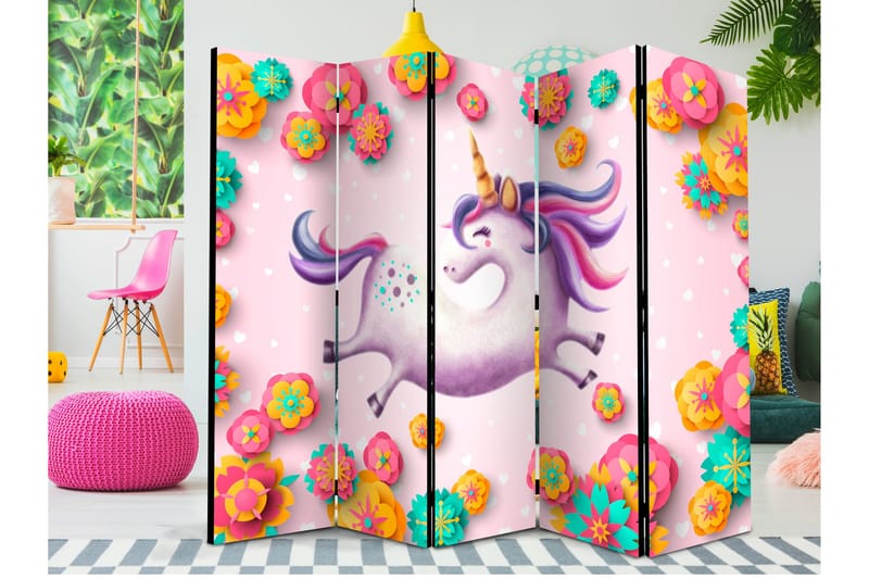 Rumsavdelare Lithe Unicorn II 225x172 cm, Artgeist sp. z o. o.