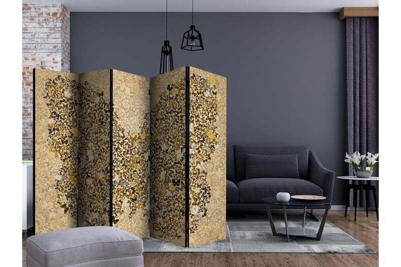 Rumsavdelare - Madame Butterfly II 225x172 - Artgeist sp. z o. o. - Inredning & dekor - Dekor & inredningsdetaljer - Rumsavdelare