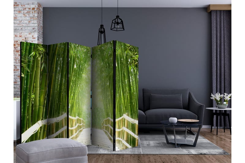 Rumsavdelare - Magical world of green II 225x172 - Artgeist sp. z o. o. - Inredning & dekor - Dekor & inredningsdetaljer - Rumsavdelare
