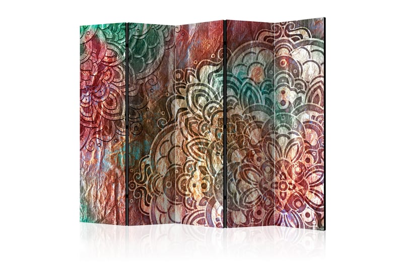 RUMSAVDELARE Mandala: Copper Garden II 225x172 cm - Artgeist sp. z o. o. - Inredning & dekor - Dekor & inredningsdetaljer - Rumsavdelare