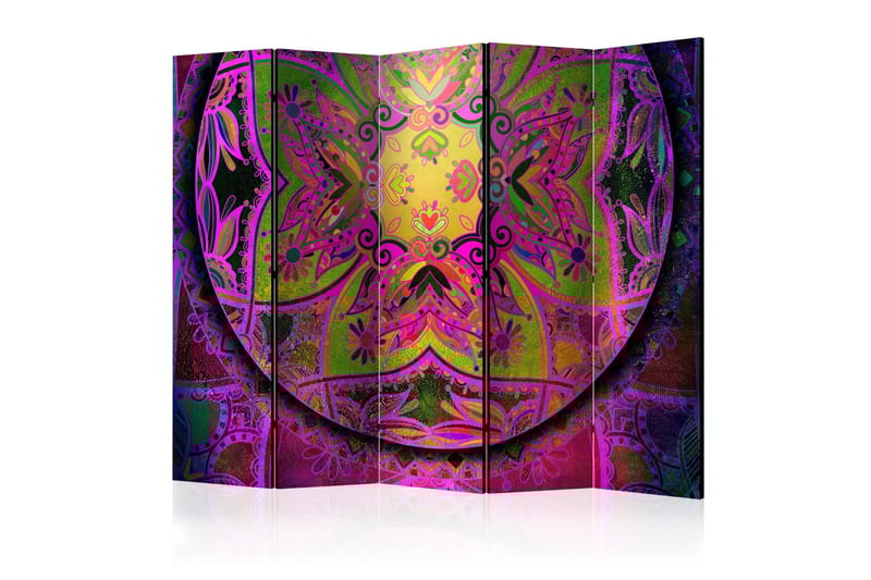 Rumsavdelare - Mandala: Pink Expression II 225x172, Artgeist sp. z o. o.