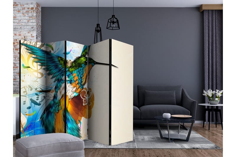 Rumsavdelare - Marvelous bird II 225x172 - Artgeist sp. z o. o. - Inredning & dekor - Dekor & inredningsdetaljer - Rumsavdelare