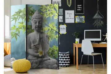 Rumsavdelare Meditating Buddha 135x172 - Artgeist sp. z o. o. - Inredning & dekor - Dekor & inredningsdetaljer - Rumsavdelare