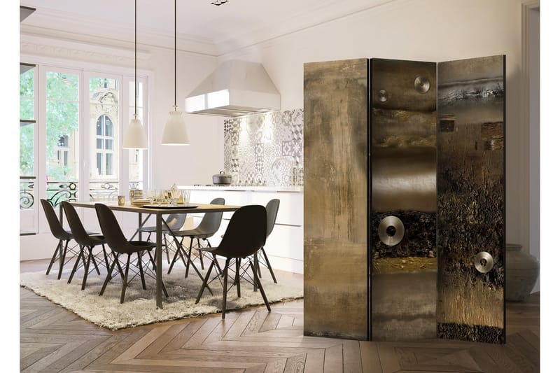 Rumsavdelare Metal Alliance 135x172 - Artgeist sp. z o. o. - Inredning & dekor - Dekor & inredningsdetaljer - Rumsavdelare