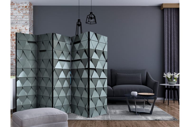 Rumsavdelare - Metal Gates II 225x172 - Artgeist sp. z o. o. - Inredning & dekor - Dekor & inredningsdetaljer - Rumsavdelare