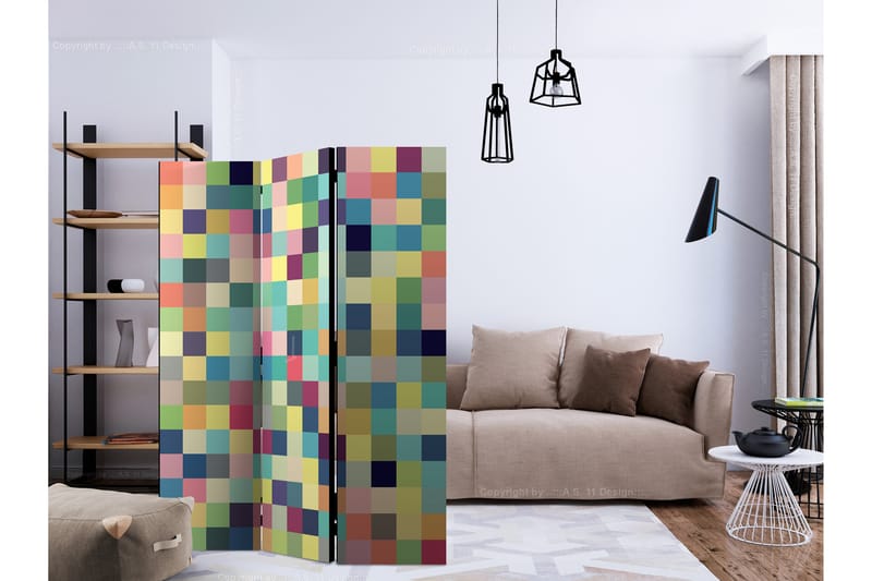 RUMSAVDELARE Millions of Colors 135x172 cm - Artgeist sp. z o. o. - Inredning & dekor - Dekor & inredningsdetaljer - Rumsavdelare