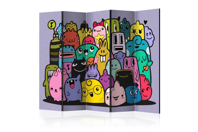 Rumsavdelare Monsters From 3rd C Grade II 225x172 cm - Artgeist sp. z o. o. - Inredning & dekor - Dekor & inredningsdetaljer - Rumsavdelare