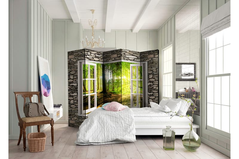 Rumsavdelare Morning Forest 225x172 - Artgeist sp. z o. o. - Inredning & dekor - Dekor & inredningsdetaljer - Rumsavdelare