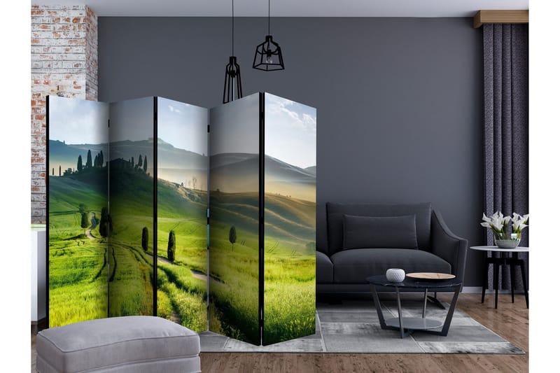 Rumsavdelare - Morning in the countryside II 225x172 - Artgeist sp. z o. o. - Inredning & dekor - Dekor & inredningsdetaljer - Rumsavdelare