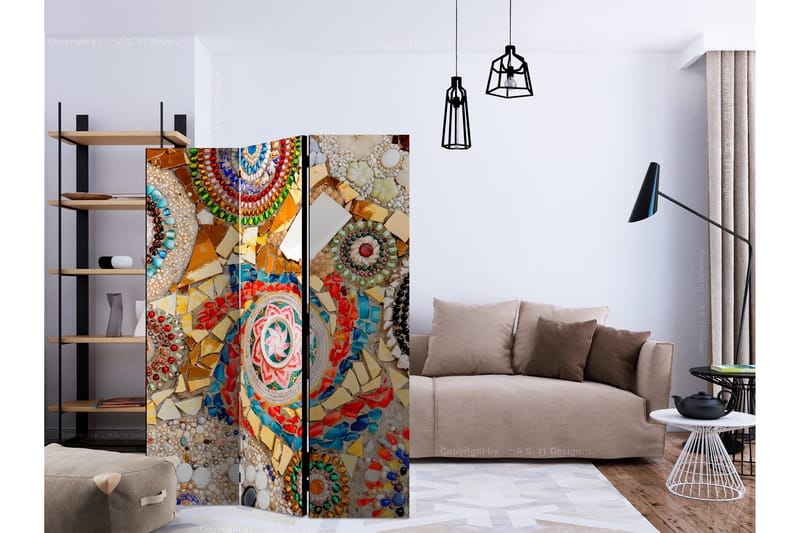 Rumsavdelare - Moroccan Mosaic  135x172 - Artgeist sp. z o. o. - Inredning & dekor - Dekor & inredningsdetaljer - Rumsavdelare