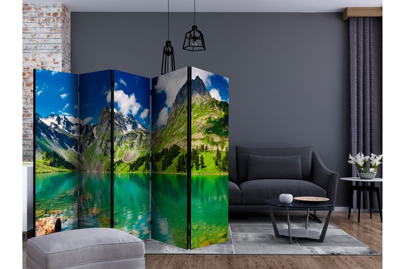 RUMSAVDELARE Mountain Lake II 225x172 cm - Artgeist sp. z o. o. - Inredning & dekor - Dekor & inredningsdetaljer - Rumsavdelare