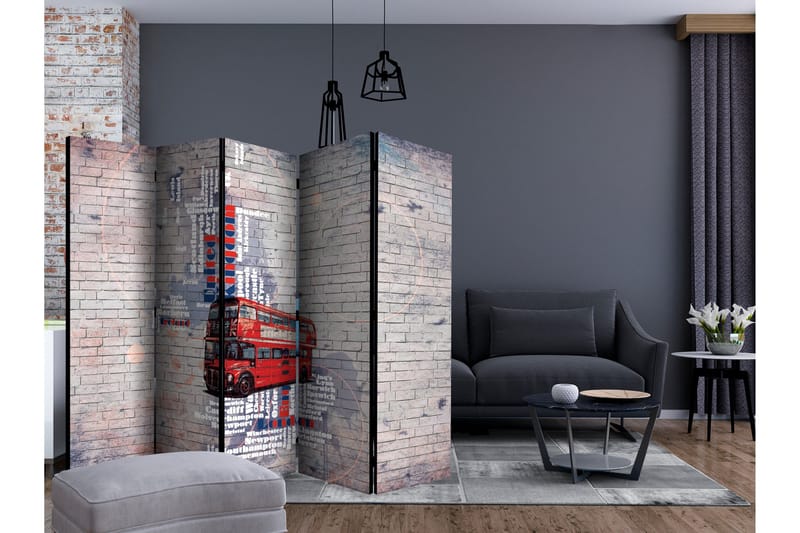 Rumsavdelare - My London... II 225x172 - Artgeist sp. z o. o. - Inredning & dekor - Dekor & inredningsdetaljer - Rumsavdelare