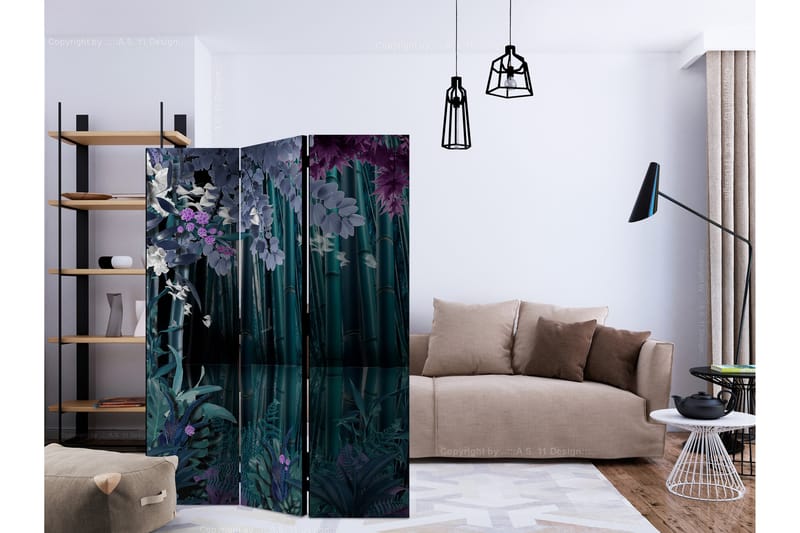 RUMSAVDELARE Mysterious Night 135x172 cm - Artgeist sp. z o. o. - Inredning & dekor - Dekor & inredningsdetaljer - Rumsavdelare