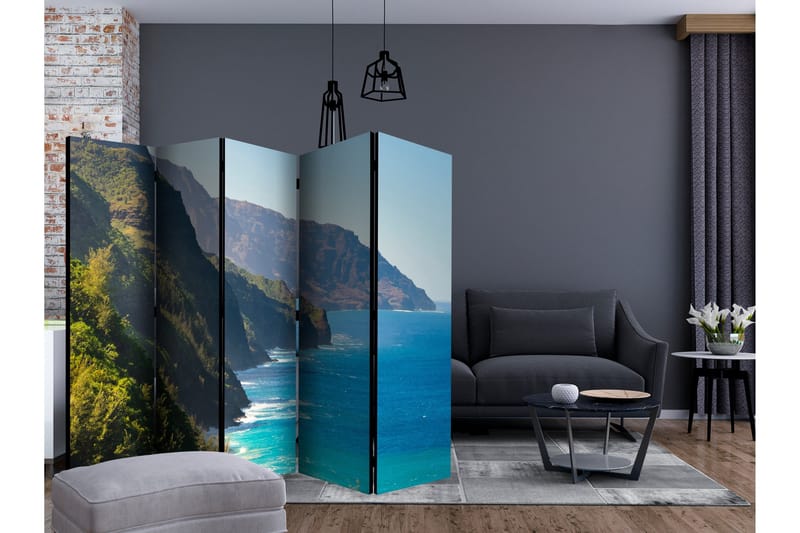 Rumsavdelare - Na Pali Coast, Kauai, Hawaii II 225x172 - Artgeist sp. z o. o. - Inredning & dekor - Dekor & inredningsdetaljer - Rumsavdelare