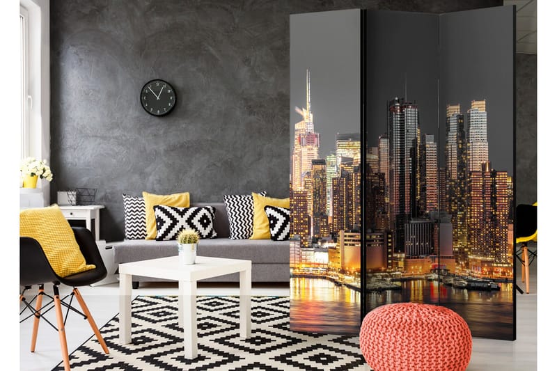 Rumsavdelare New York At Twilight 135x172 - Artgeist sp. z o. o. - Inredning & dekor - Dekor & inredningsdetaljer - Rumsavdelare