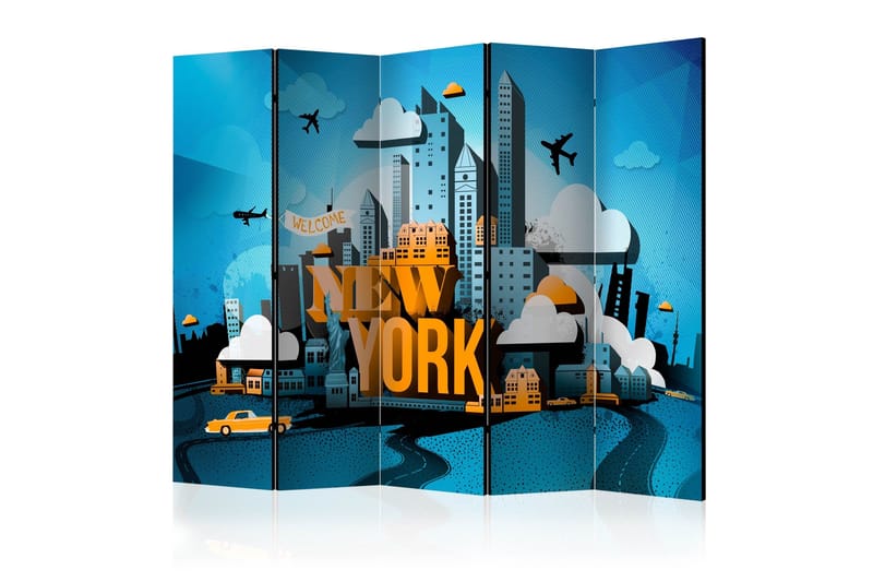 Rumsavdelare - New York - welcome II 225x172, Artgeist sp. z o. o.