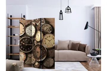 Rumsavdelare - Old Clocks 135x172 - Artgeist sp. z o. o. - Inredning & dekor - Dekor & inredningsdetaljer - Rumsavdelare