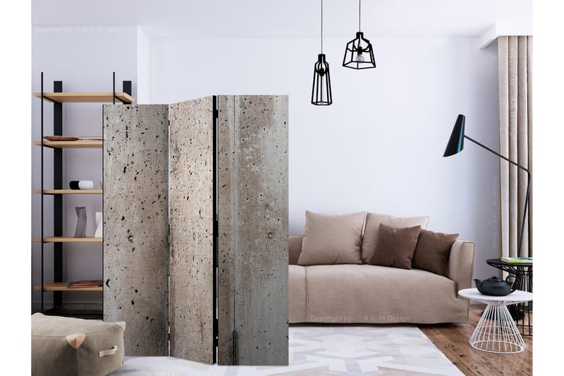 Rumsavdelare - Old Concrete 135x172 - Artgeist sp. z o. o. - Inredning & dekor - Dekor & inredningsdetaljer - Rumsavdelare