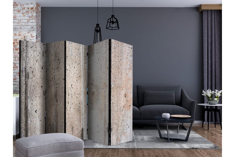 Rumsavdelare - Old Concrete II 225x172 - Artgeist sp. z o. o. - Inredning & dekor - Dekor & inredningsdetaljer - Rumsavdelare