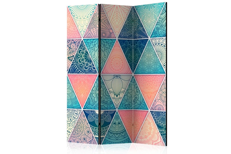 RUMSAVDELARE Oriental Triangles 135x172 cm - Artgeist sp. z o. o. - Inredning & dekor - Dekor & inredningsdetaljer - Rumsavdelare