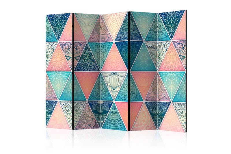 RUMSAVDELARE Oriental Triangles II 225x172 cm - Artgeist sp. z o. o. - Inredning & dekor - Dekor & inredningsdetaljer - Rumsavdelare
