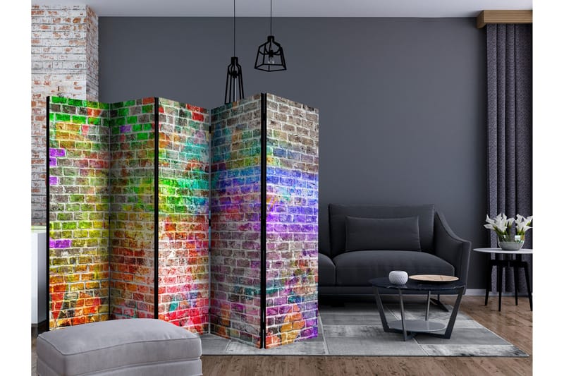 Rumsavdelare - Rainbow Wall II 225x172 - Artgeist sp. z o. o. - Inredning & dekor - Dekor & inredningsdetaljer - Rumsavdelare