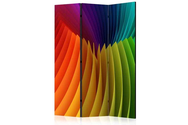 RUMSAVDELARE Rainbow Wave 135x172 - Artgeist sp. z o. o. - Rumsavdelare